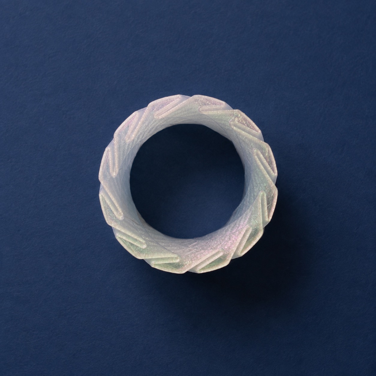 Printed vessel two seen from above